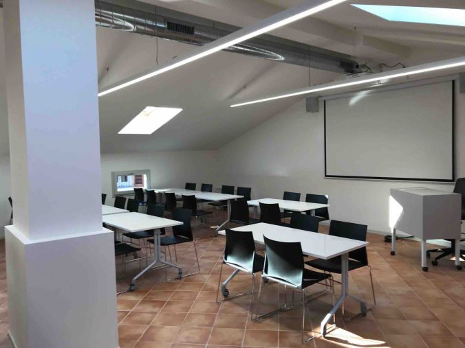 Aula studio della sede universitaria