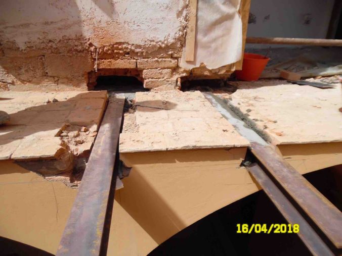 Connessioni strutturali a Palazzo Dal Pero
