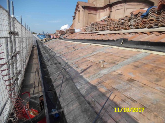 Consolidamento di copertura e facciate a Palazzo Dal Pero