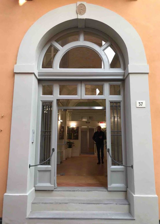 Ingresso restaurato di Palazzo Dal Pero